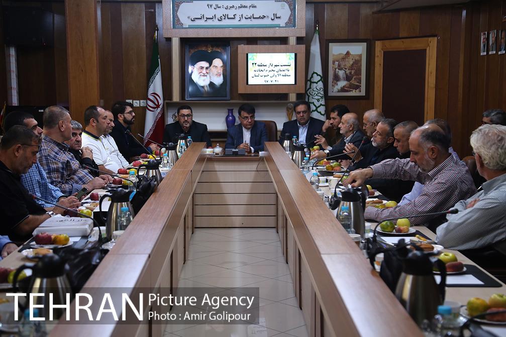 بازدید اعضای اتحادیه منطقه الاولی جنوب کشور لبنان از منطقه 22 تهران‎ 18