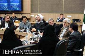 بازدید مجمع نمایندگان تهران در مجلس شورای اسلامی از ستاد مدیریت بحران شهر تهران 23