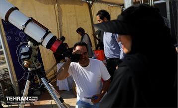 رصد خورشید در برج میلاد 3