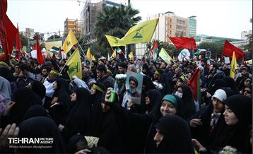 دسته عزاداری مردمی دانشجویی شهادت سید حسن نصرالله 10