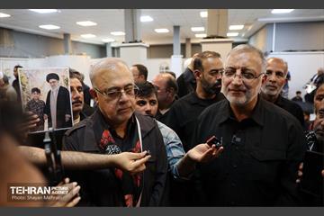 دیدار شهردار تهران با اعضای خانواده شهدای مدرسه شجره طیبه میناب 48