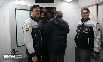 تست گرم بخش میانی خط ۶ مترو تهران 21