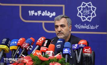 نشست خبری معاون خدمات شهری و محیط زیست 18