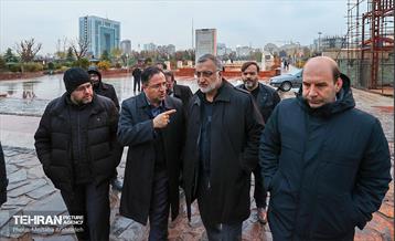 بازدید شهردار تهران از منطقه فرهنگی و گردشگری عباس اباد 7