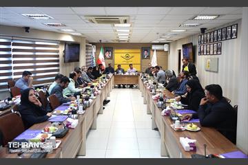جلسه قرارگاه اجتماعی سازمان مدیریت و نظارت بر تاکسیرانی شهرداری تهران 16