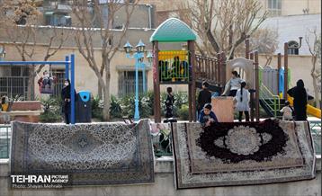 قالیشویی سنتی در چشمه علی 56