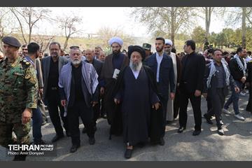 تشییع پیکر پاک و مطهر شهید گمنام در فدراسیون تیراندازی 20