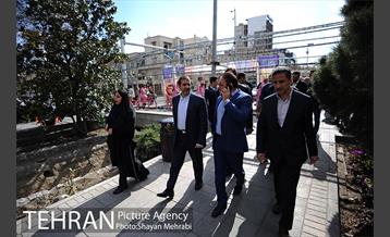 بازدید معاونین شهرداری تهران از نوروزگاه بلوار کشاورز 1