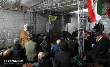 بازدید شهردار تهران از مسجد شهید بهشتی 18