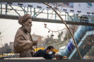 رونمایی از سردیس شیخ فضل الله نوری 7