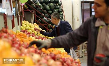 بازدید مدیرعامل سازمان تره‌وبار از میادین میوه 27