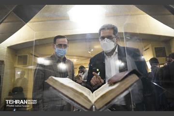 بازدید شورای شهرداران و رییس سازمان حراست از موزه قرآن 9