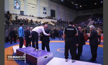 مسابقات بزرگ کشتی کارکنان شهرداری تهران  19