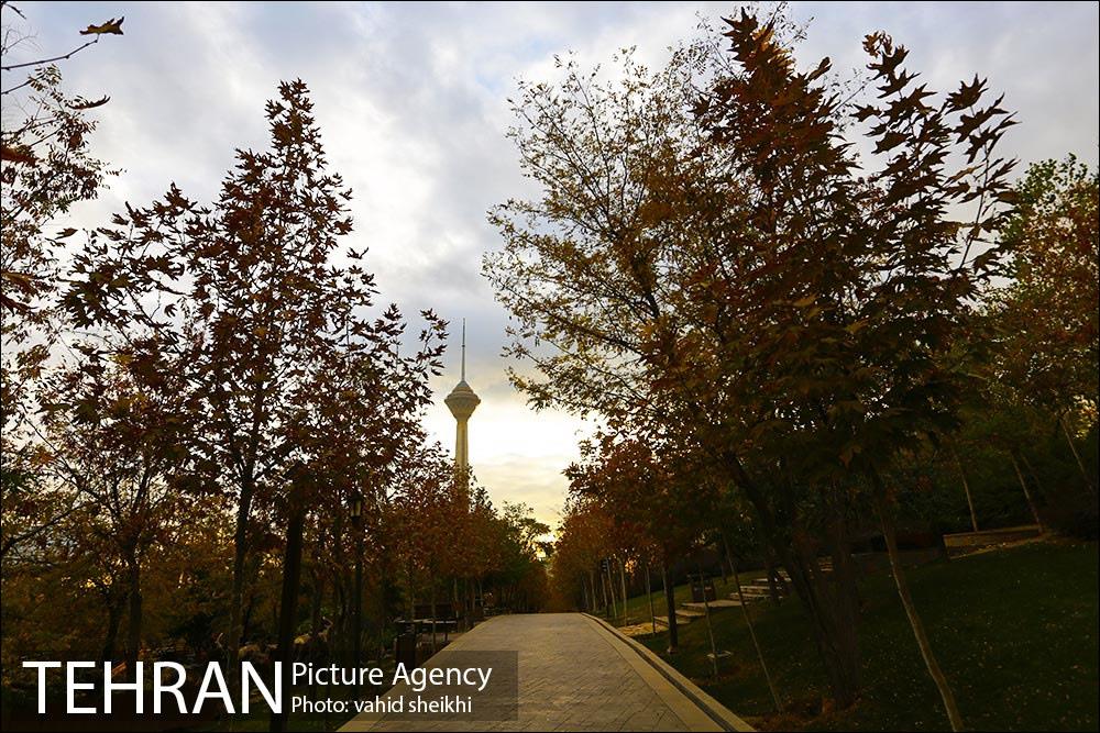 طبیعت پاییزی بوستان فدک 30