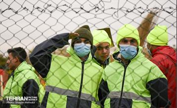 مانور برف روبی در منطقه ۳ تهران 28