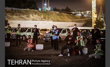 مراسم شب احیا بیست و سوم ماه مبارک رمضان در پارکینگ پارک ارم 14