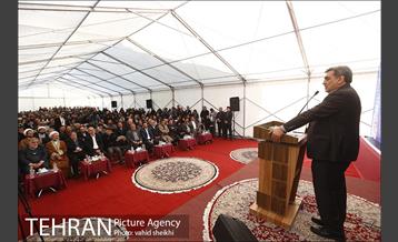 آیین بهره برداری از پروژه مدیریت شهری در منطقه 20 17