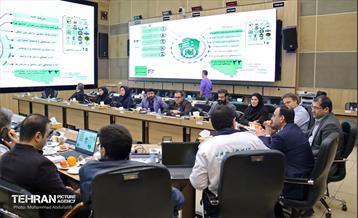 حضور مدیرکل سرمایه انسانی شهرداری تهران در ستاد مدیریت بحران شهرداری تهران 16