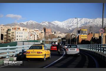 کیفیت هوای تهران در وضعیت پاک 9