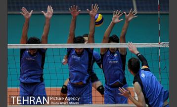 تمرین تیم ملی والیبال مردان ایران 5