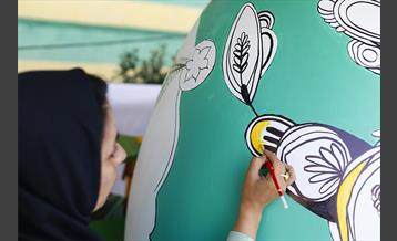 جشنواره تخم مرغ رنگی در باغ شهدا 13