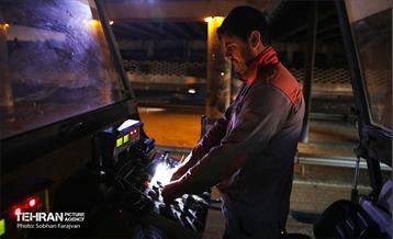 عملیات آسفالت‌ریزی در پایتخت 26