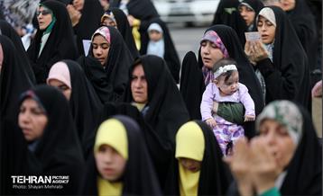 نماز عید فطر در مصلی تهران 14