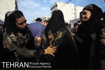 آیین گِل ‌مالی ‌لرستانیهای مقیم پایتخت 5