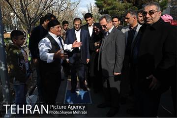 بازدید نماینده مجلس و استاندار تهران از نورزگاه بلوار کشاورز 28