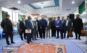 حضور شهردار تهران در بیت الزهرا (س) کرمان 7