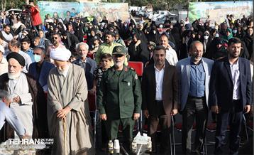 آیین نامگذاری بوستان شهیدان امیراحمدی 27