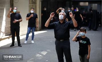 عزاداری تاسوعای حسینی در بازار تهران 20