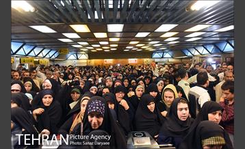 خدمات‌رسانی مترو تهران به نمازگزاران عیدسعیدفطر 44