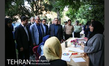 افتتاح گذر فرهنگی پنجشنبه های بلوار کشاورز 38