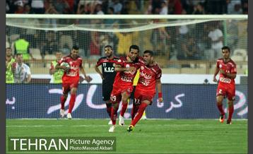 دیدار پرسپولیس و فولاد خوزستان در لیگ برتر فوتبال 22