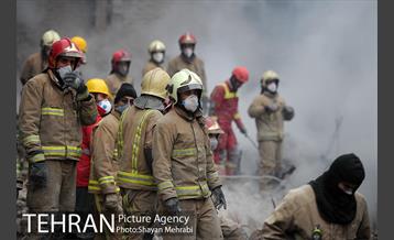 هشتمین روز آواربرداری ساختمان پلاسکو-2 22