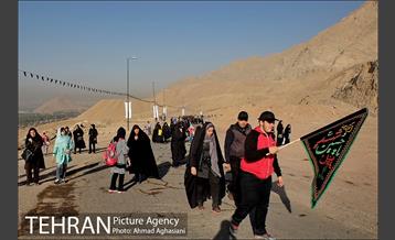 مراسم کوهپیمایی خانوادگی در کوه بی بی شهربانو 9