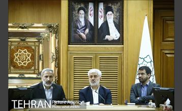 مراسم تکریم و معارفه رییس بسیج شهرداری تهران 4