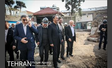 بازید کمیسیون عمران مجلس از پروژه پلاسکو 4