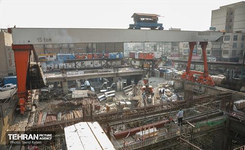 توسعه متروی تهران؛ ایستگاه توحید 33