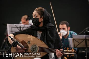 تمرین کنسرت آنلاین نغمه های تهران در برج میلاد 20