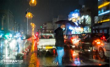 بارش باران زمستانی در تهران 35