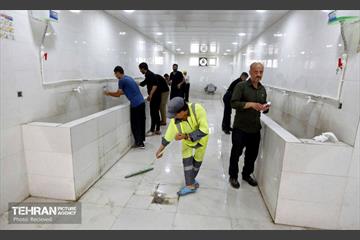 خدمات شهرداری تهران در مرز مهران 13