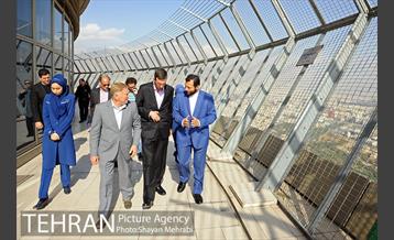 بازدید شهردار سارایوو از رصد خانه تهران و برج میلاد 19