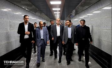 بهره‌برداری از ایستگاه متروی«علامه جعفری» 31