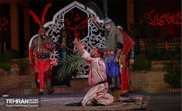 دومیـن شب سوگواره تعزیه‌خوانی «شبیه حسین(ع)» 32