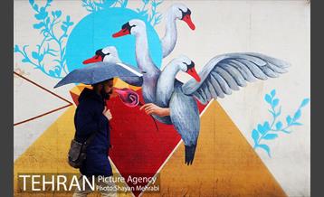 بارش باران بهاری در تهران  18