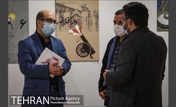 بازدید مدیران شهری به همراه اعضای شورای شهر از نمایشگاه تهران از منظر هنرمندان 27