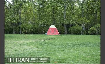 روز طبیعت بارانی در بوستان لاله 5