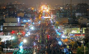 مهمانی ۱۰ کیلومتری عید غدیر در تهران 7